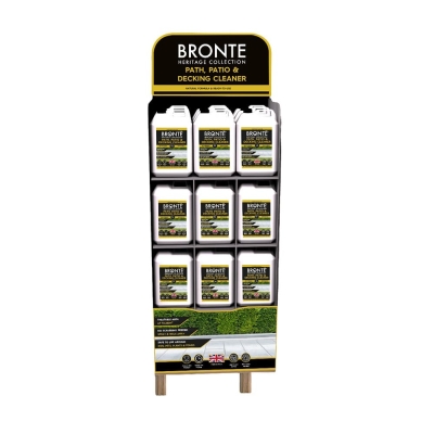 Bronte Path, Patio and Decking Cleaner Point Of Sale Stand