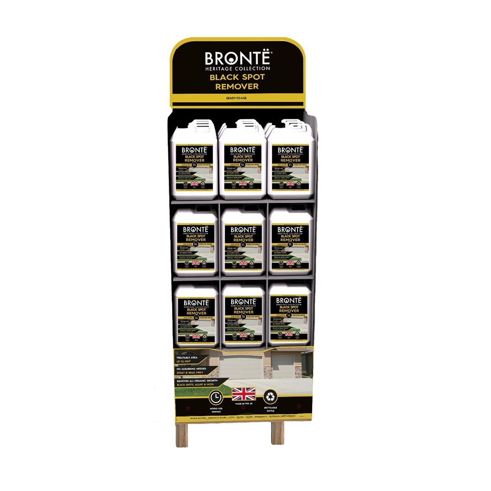 Bronte Black Spot Remover Point Of Sale Stand