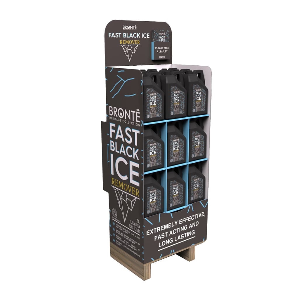 Bronte Fast Black Ice Remover Point Of Sale Stand