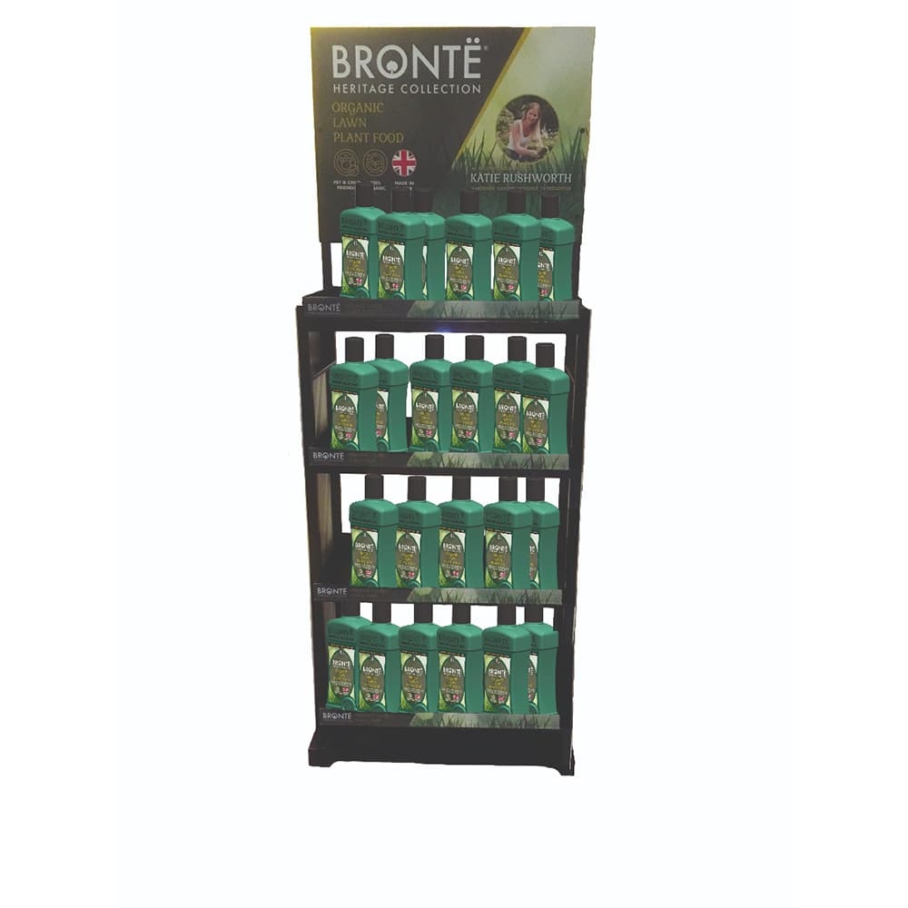 Bronte Organic Lawn Plant Food Point Of Sale Stand